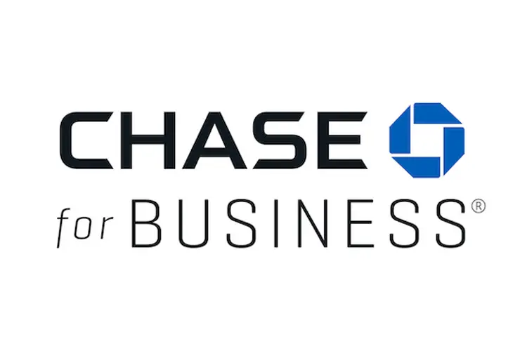 Chase for Business logo with blue octagon emblem, representing financial services and banking solutions for creative entrepreneurs.
