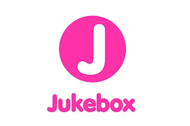 Bright pink Jukebox logo with a bold letter "J" in a circle above the company name in rounded lowercase typography.