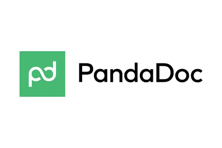 PandaDoc logo with green icon and black text