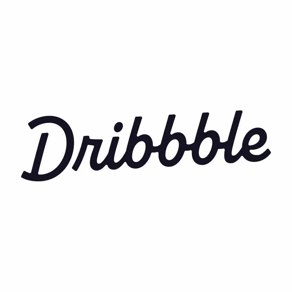 Dribbble logo – a vibrant community for designers to showcase, discover, and connect