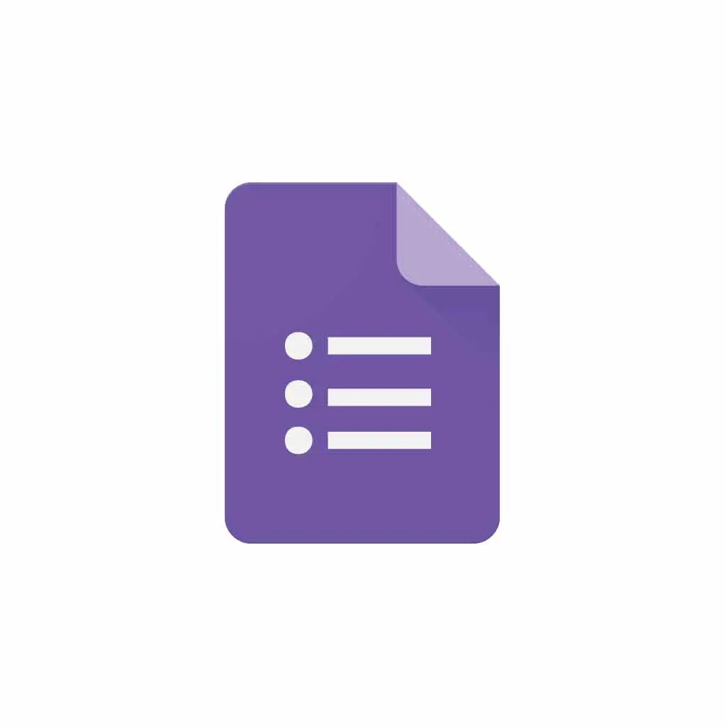 Google Forms logo — empowering entrepreneurship and design with customizable survey tools