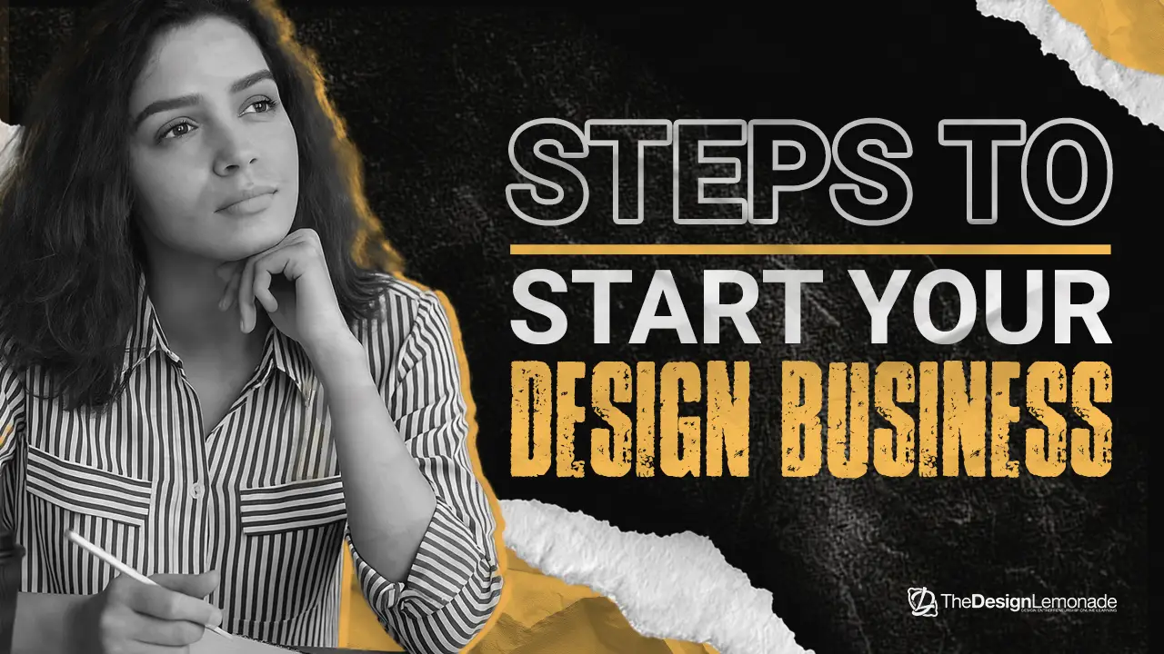 A creative design entrepreneur brainstorming with a tablet.